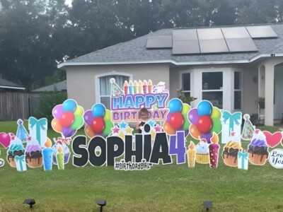 Birthday Yard Cards in Palm Coast Florida