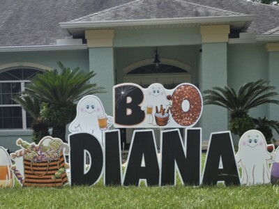 Halloween Yard Signs in Palm Coast Florida
